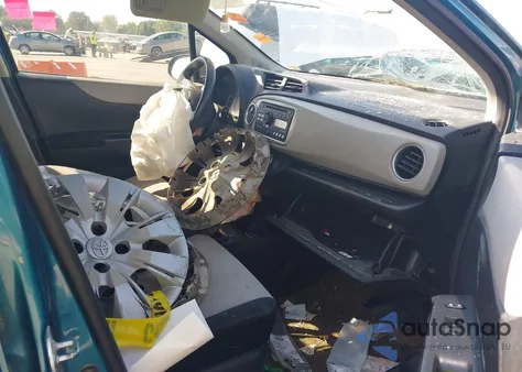 2012 Toyota Yaris Le from USA, damaged, VIN JTDKTUD37CD513917